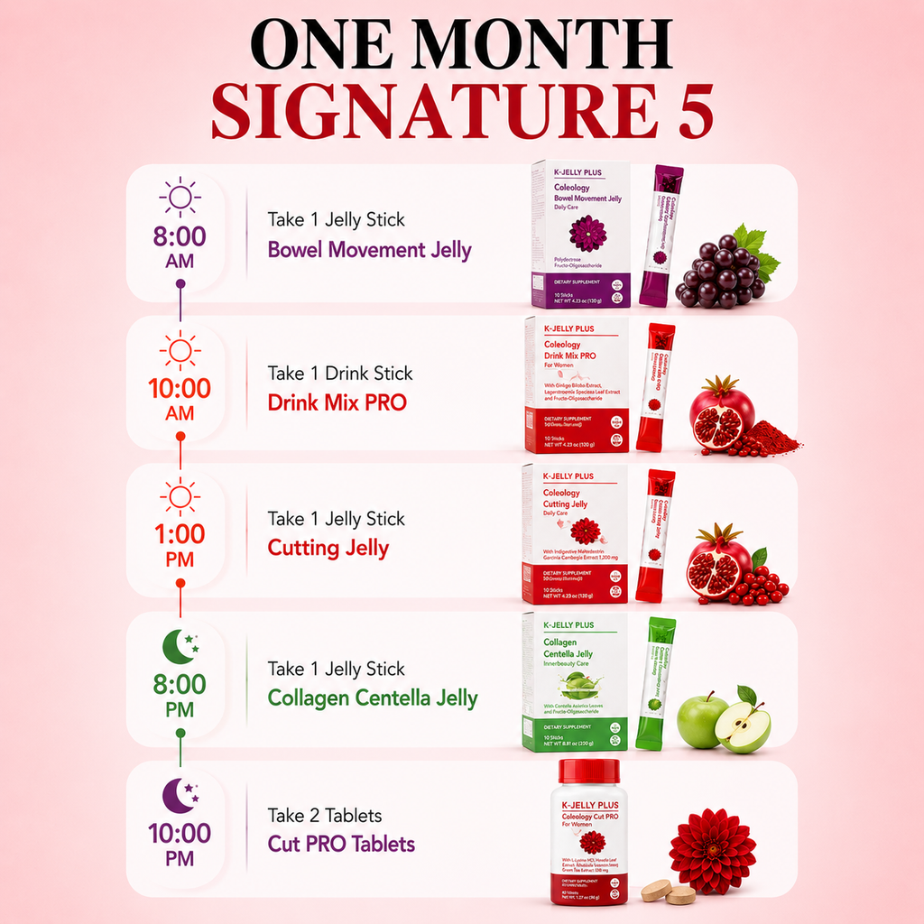 The Signature 5 (ONE MONTH K-Wellness Edit)